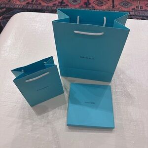 Tiffany and co box and bags